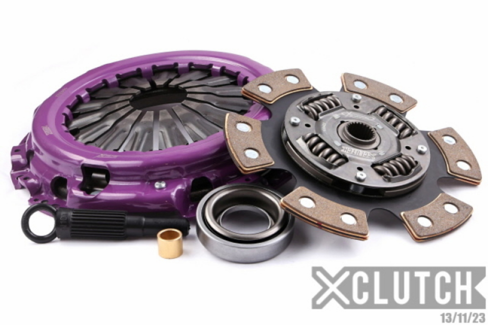 Picture of XClutch 89-94 Nissan Skyline GT-R 2-6L Stage 2R Extra HD Sprung Ceramic Clutch Kit