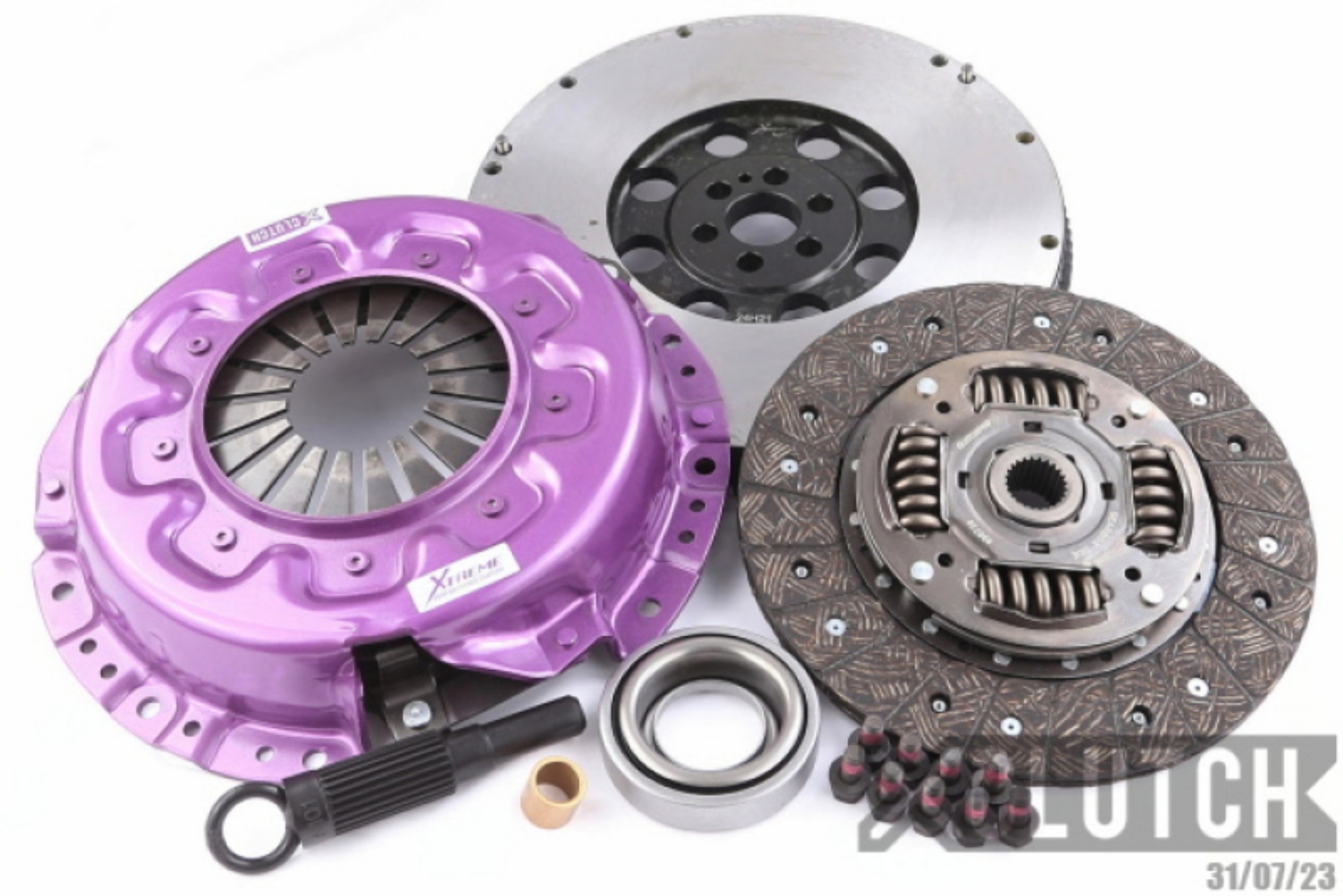 Picture of XClutch 91-98 Nissan 240SX SE 2-4L Stage 1 Extra HD Sprung Organic Clutch Kit