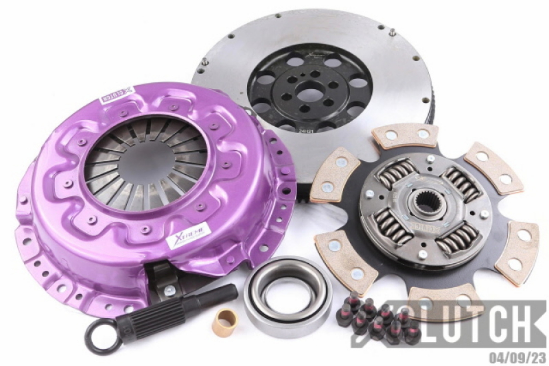 Picture of XClutch 91-98 Nissan 240SX SE 2-4L Stage 2 Sprung Ceramic Clutch Kit
