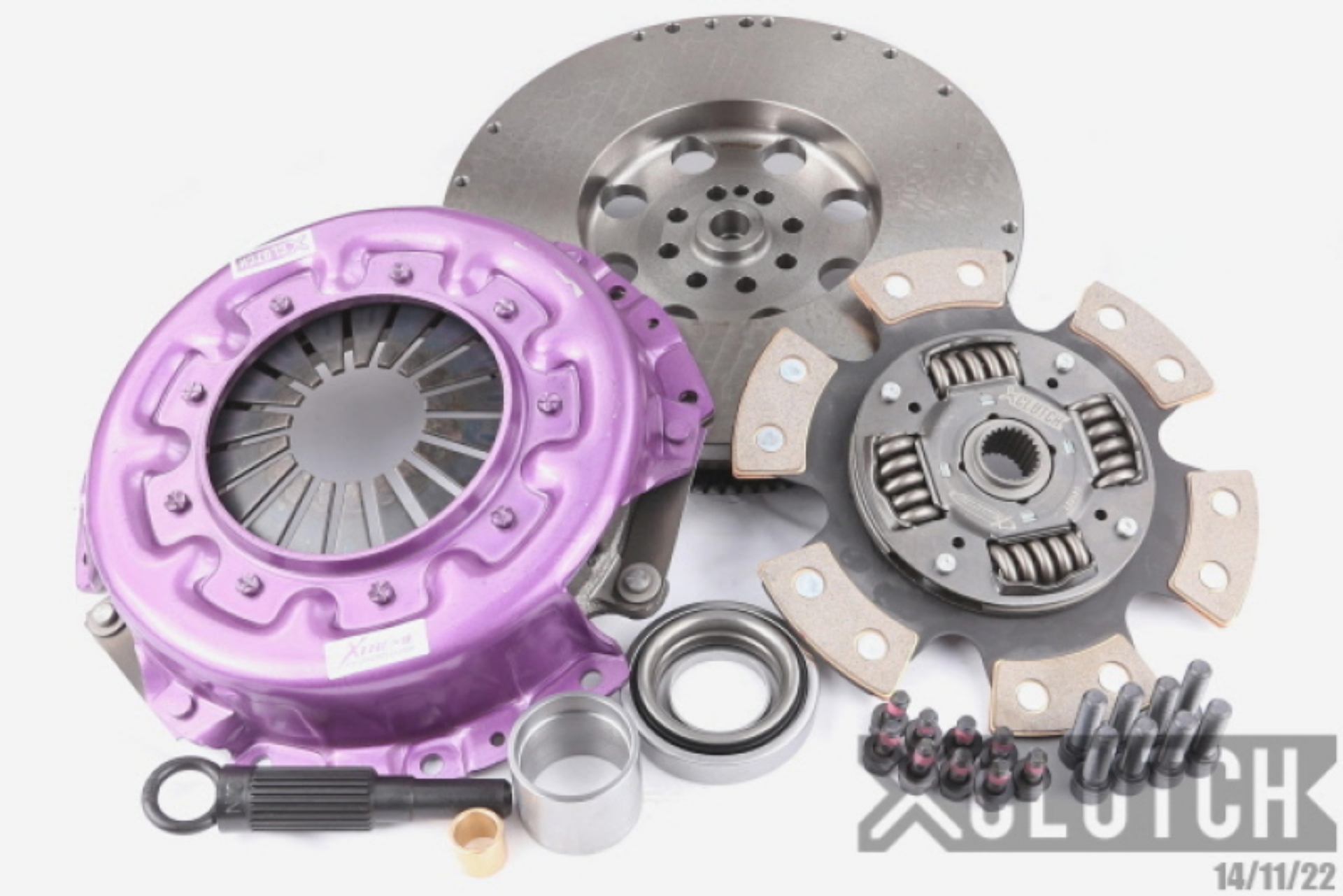 Picture of XClutch 99-02 Nissan Silvia S15 2-0L Stage 2 Sprung Ceramic Clutch Kit