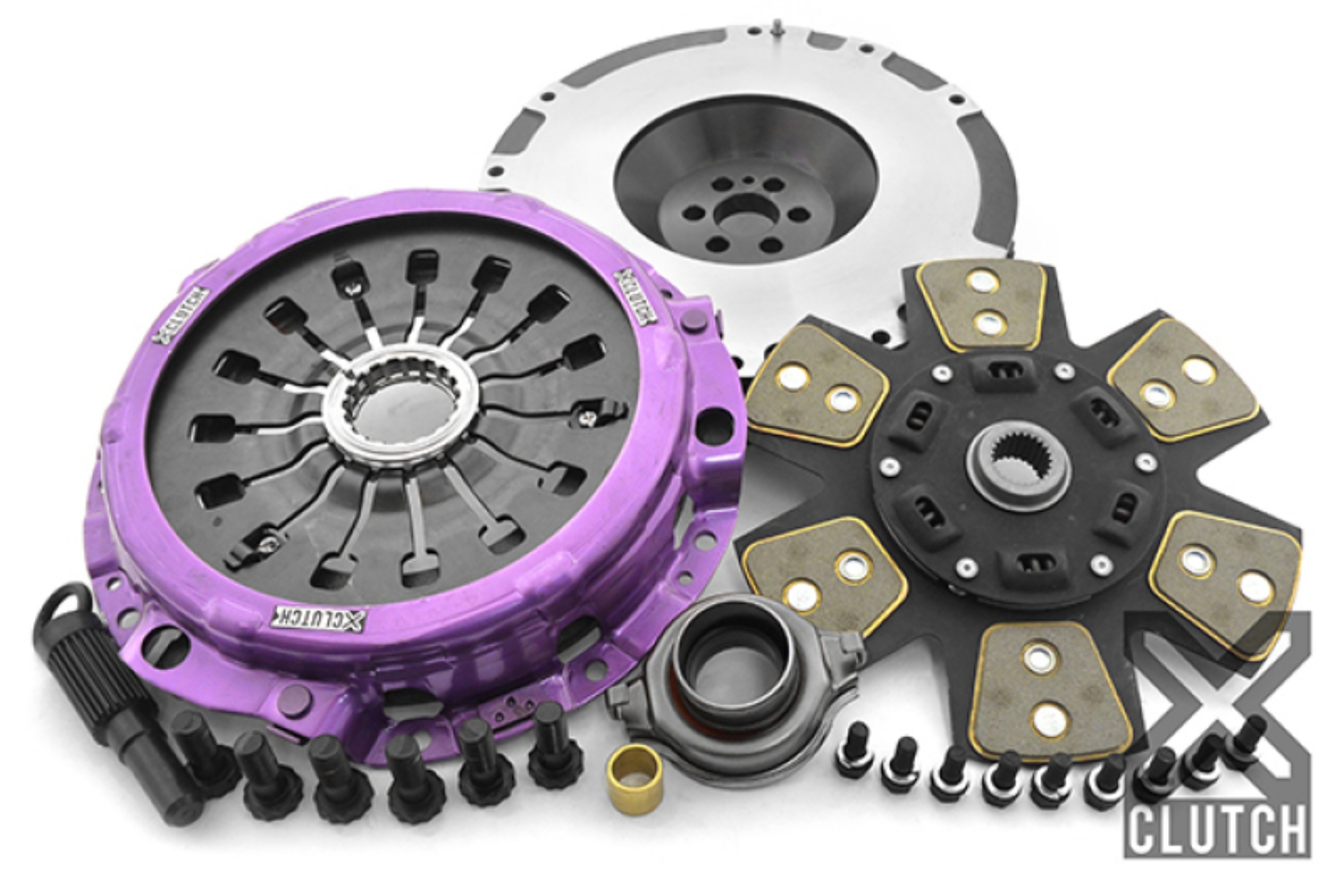Picture of XClutch 99-02 Nissan Skyline GT-R 2-6L Stage 2R Extra HD Sprung Ceramic Clutch Kit