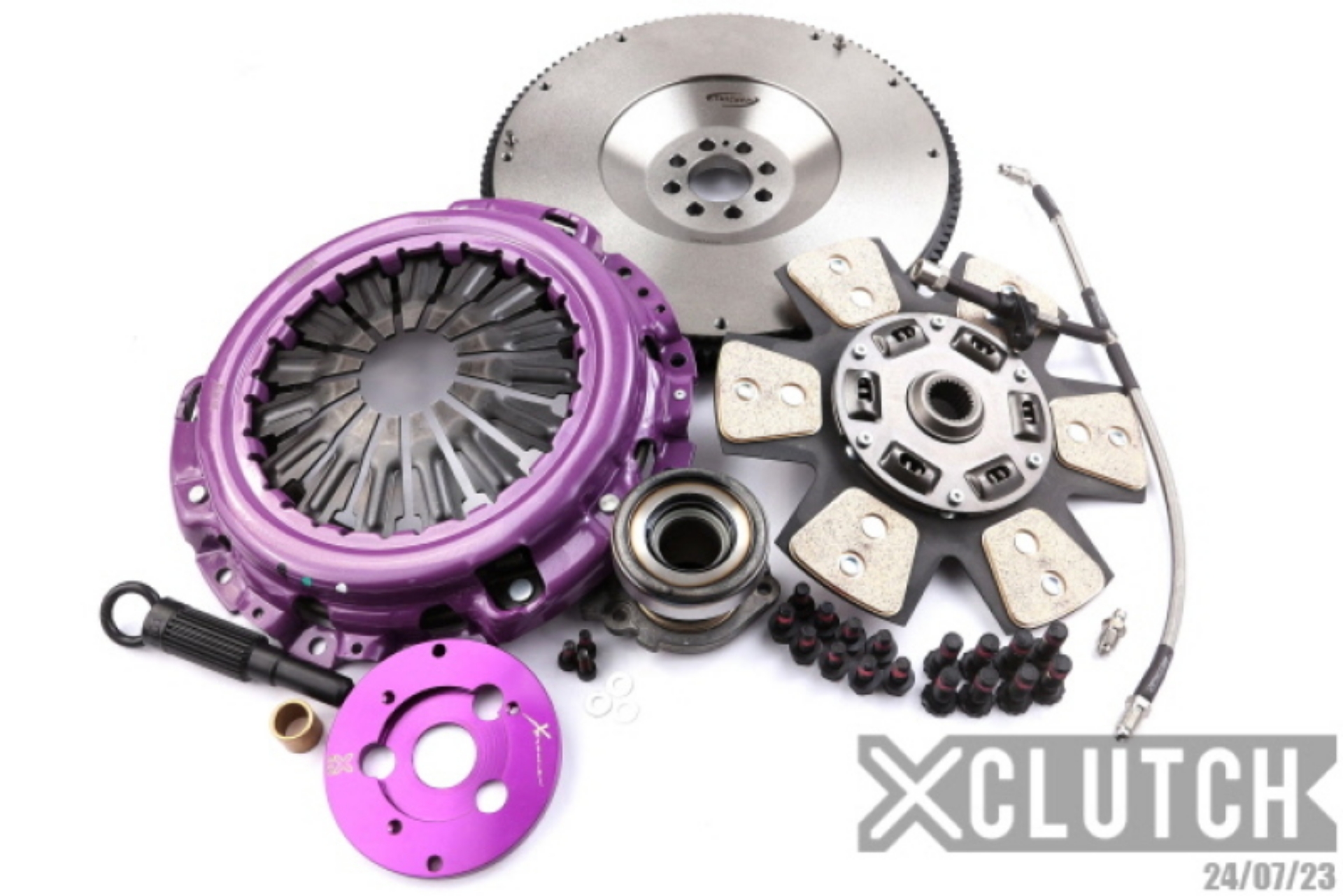 Picture of XClutch 09-20 Nissan 370Z Touring Sport 3-7L Stage 2 Sprung Ceramic Clutch Kit