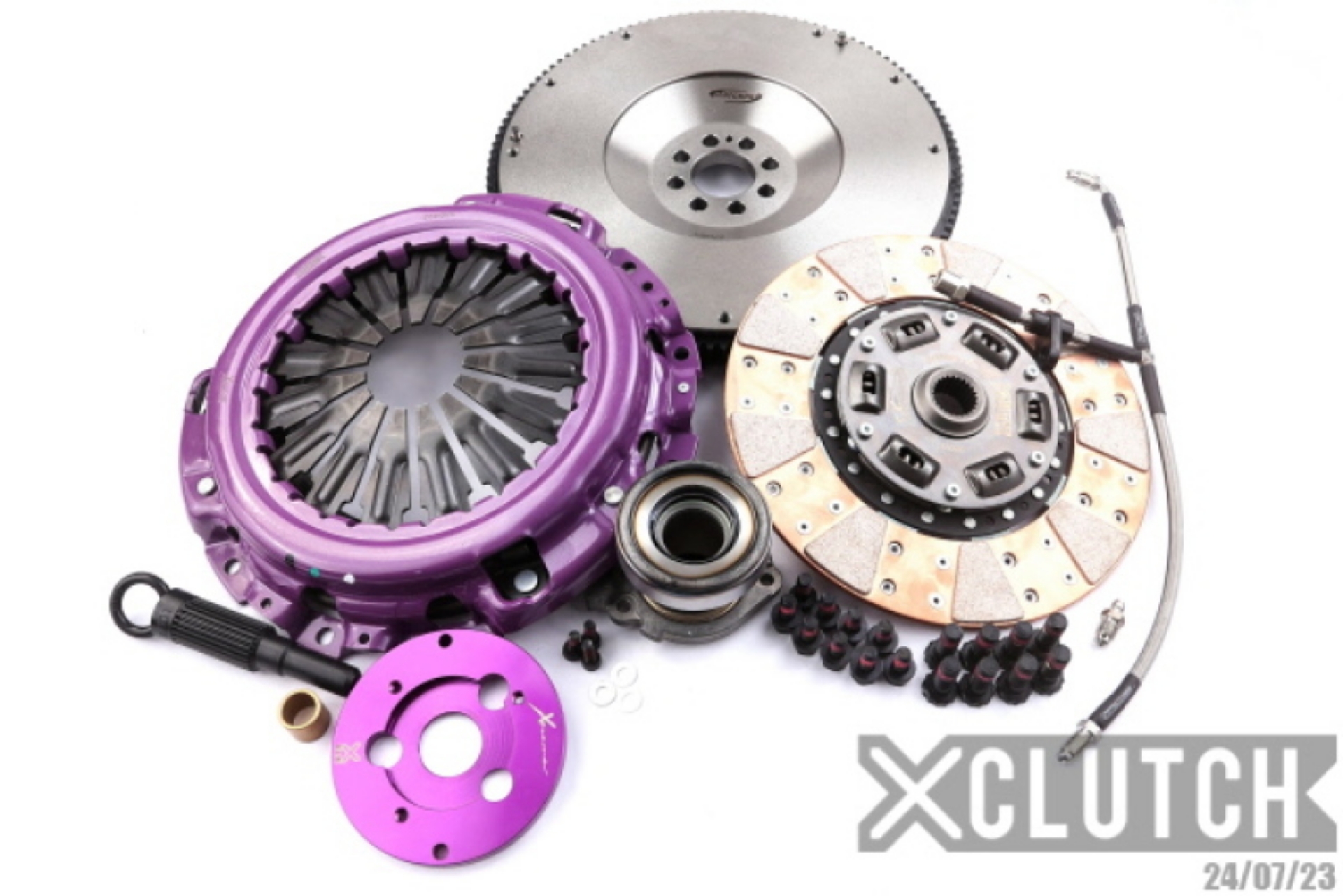 Picture of XClutch 09-20 Nissan 370Z Touring Sport 3-7L Stage 2 Cushioned Ceramic Clutch Kit