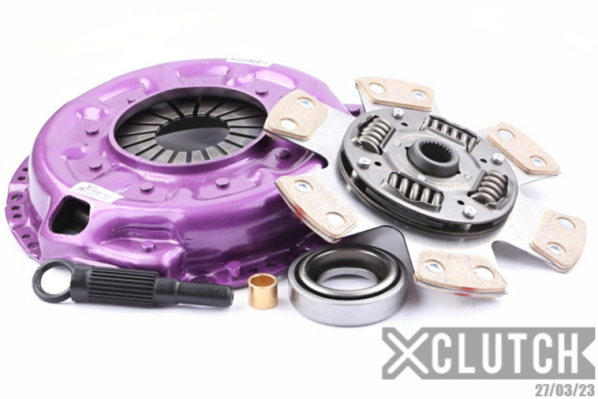 Picture of XClutch 90-96 Nissan 300ZX Turbo 3-0L Stage 2R Extra HD Sprung Ceramic Clutch Kit