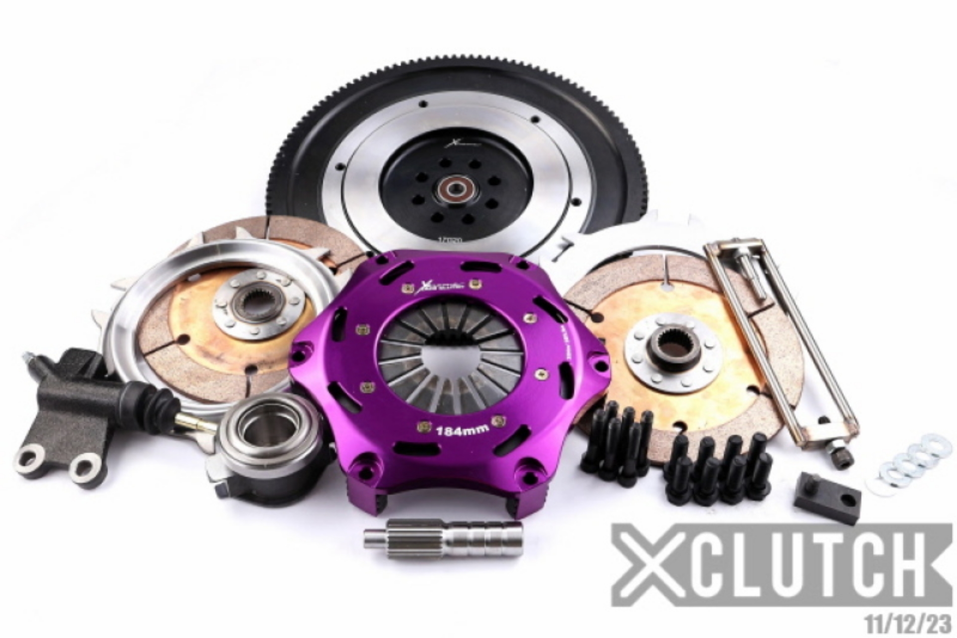 Picture of XClutch 15-21 Subaru WRX STi Base 2-5L 7-25in Twin Solid Ceramic Clutch Kit