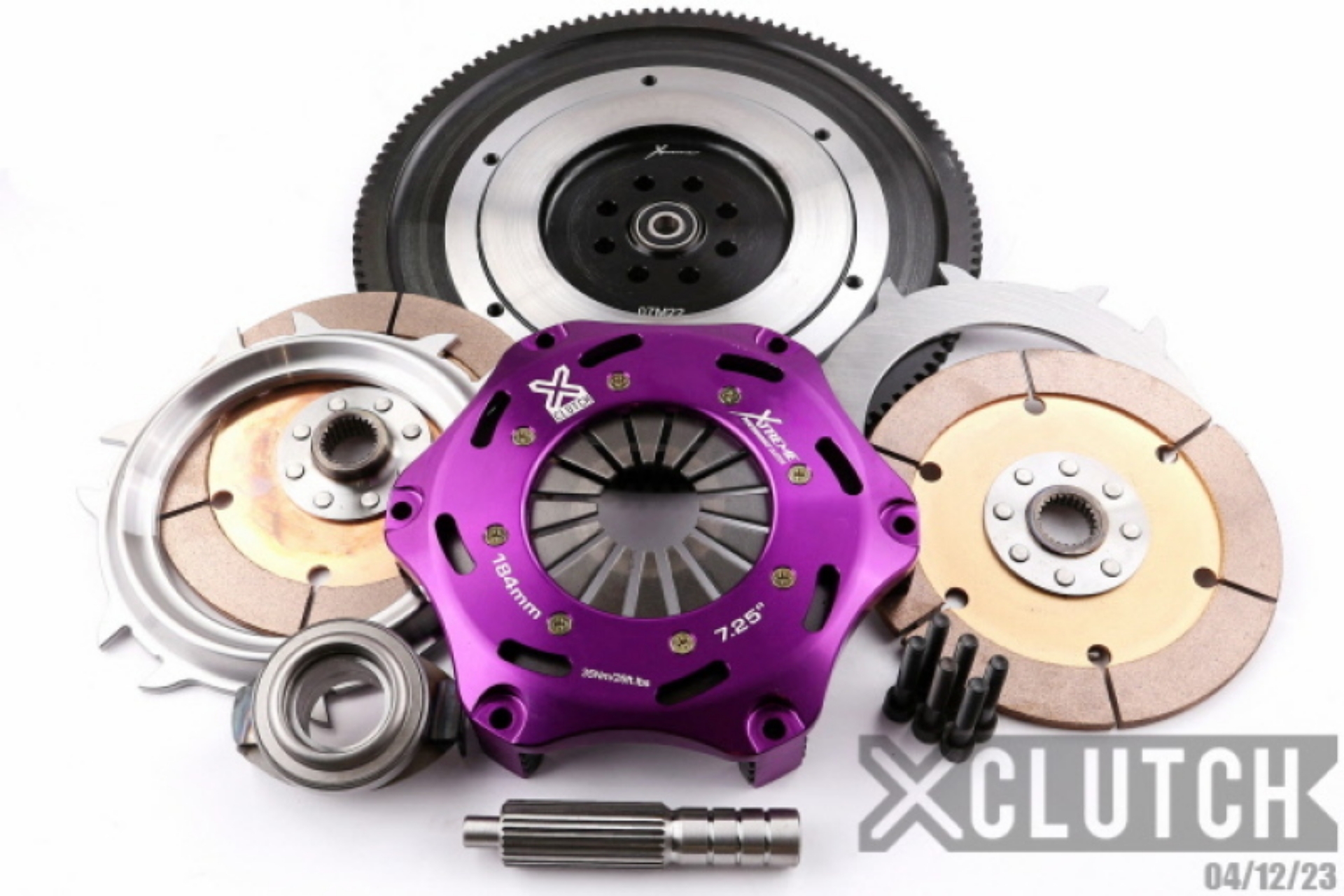 Picture of XClutch 15-17 Subaru WRX Base 2-0L 7-25in Twin Solid Ceramic Clutch Kit