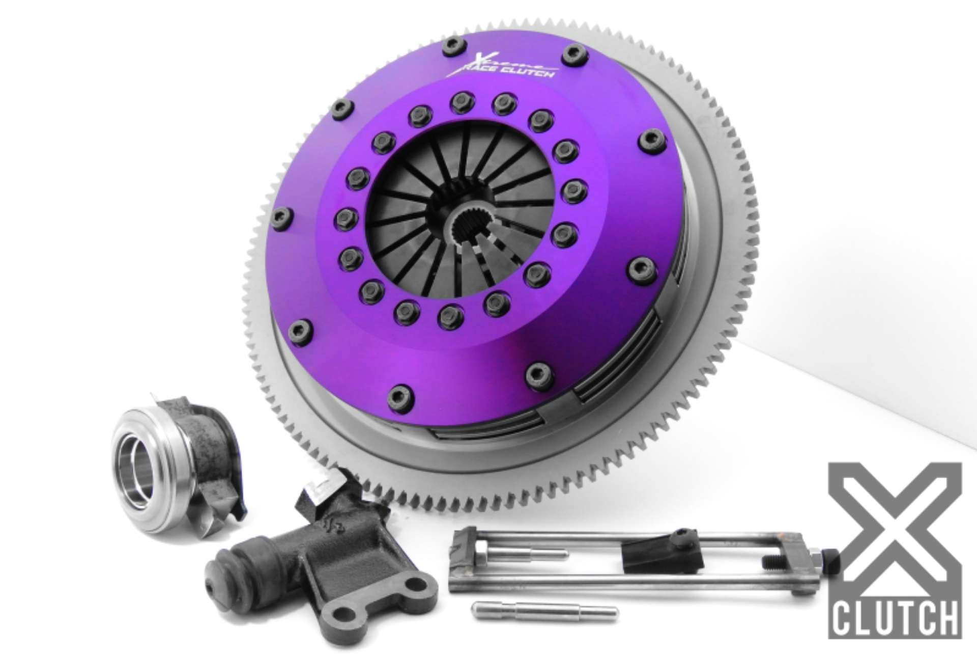 Picture of XClutch 15-21 Subaru WRX STi Base 2-5L 8in Twin Sprung Ceramic Clutch Kit