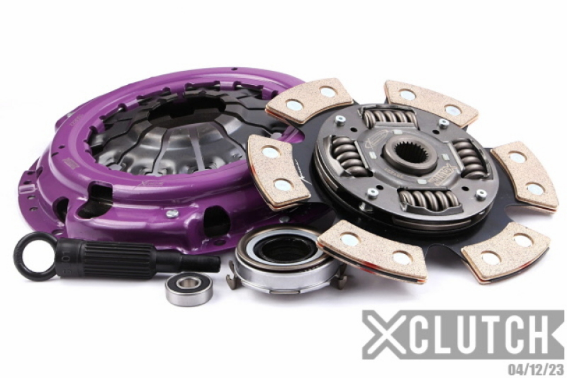 Picture of XClutch 18-23 Subaru Crosstrek Base 2-0L Stage 2 Sprung Ceramic Clutch Kit