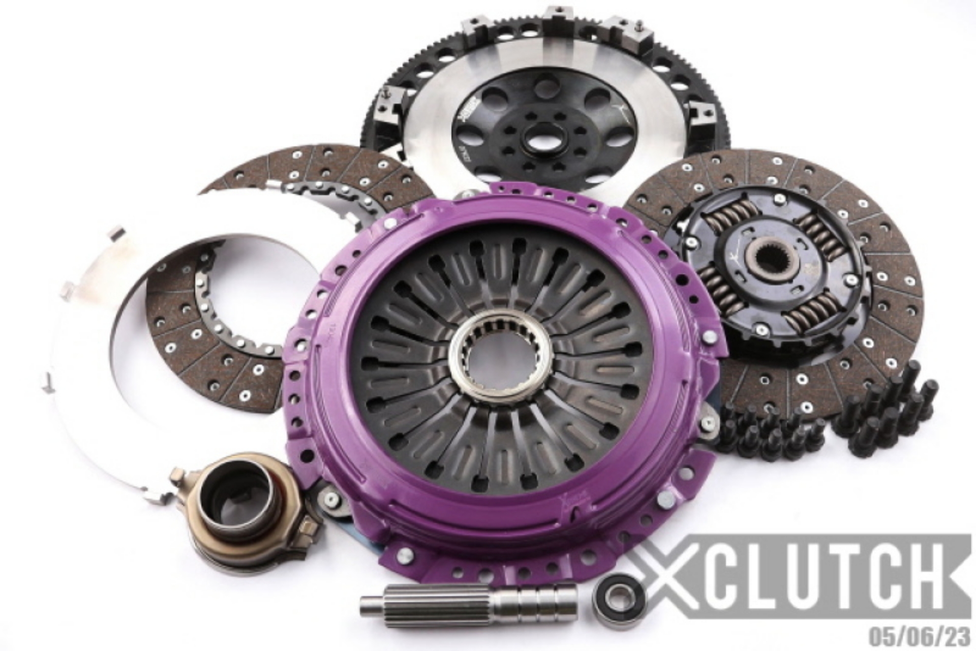 Picture of XClutch 15-21 Subaru WRX STi Base 2-5L 10-5in Twin Sprung Organic Clutch Kit