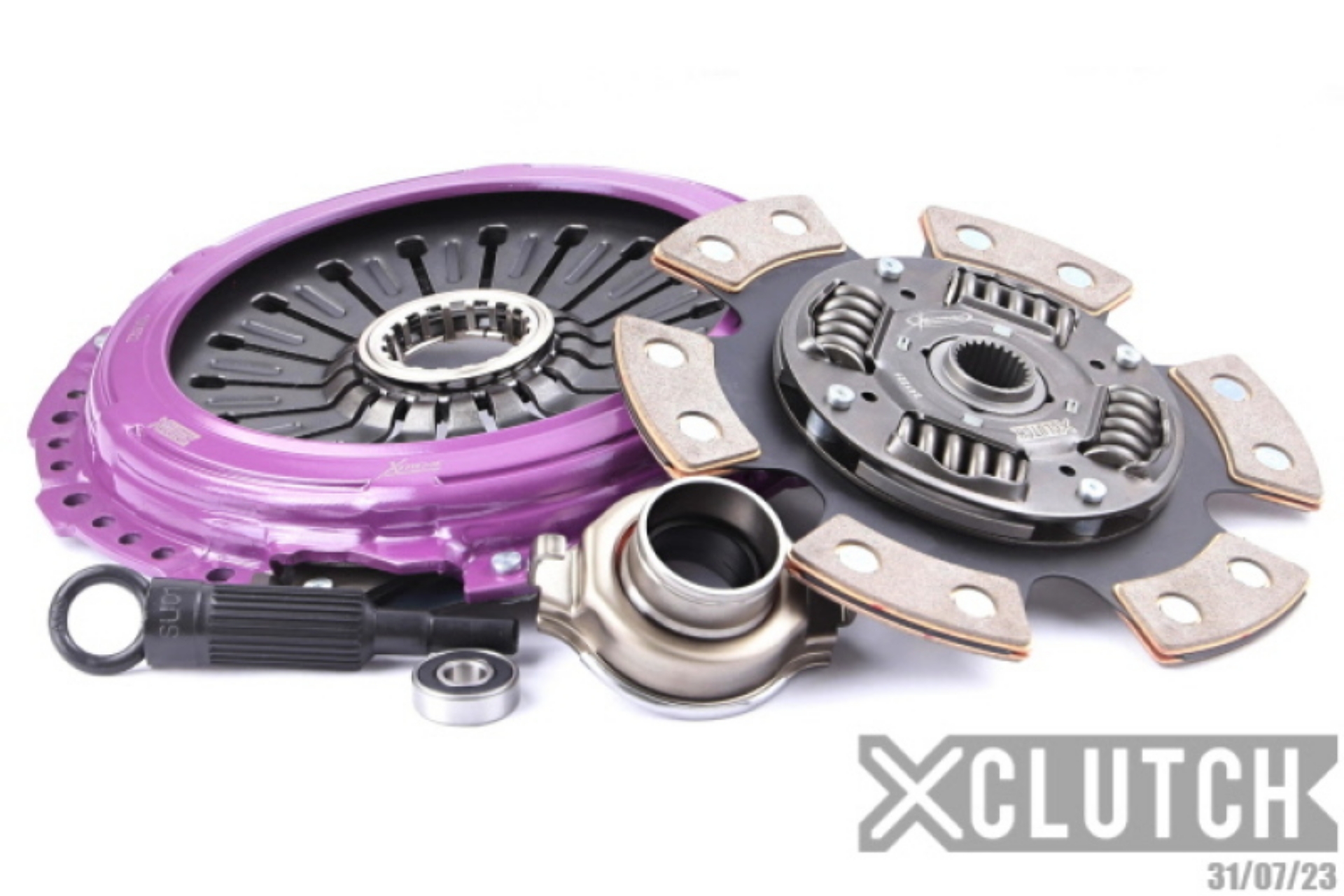 Picture of XClutch 15-21 Subaru WRX STi Base 2-5L Stage 2 Sprung Ceramic Clutch Kit