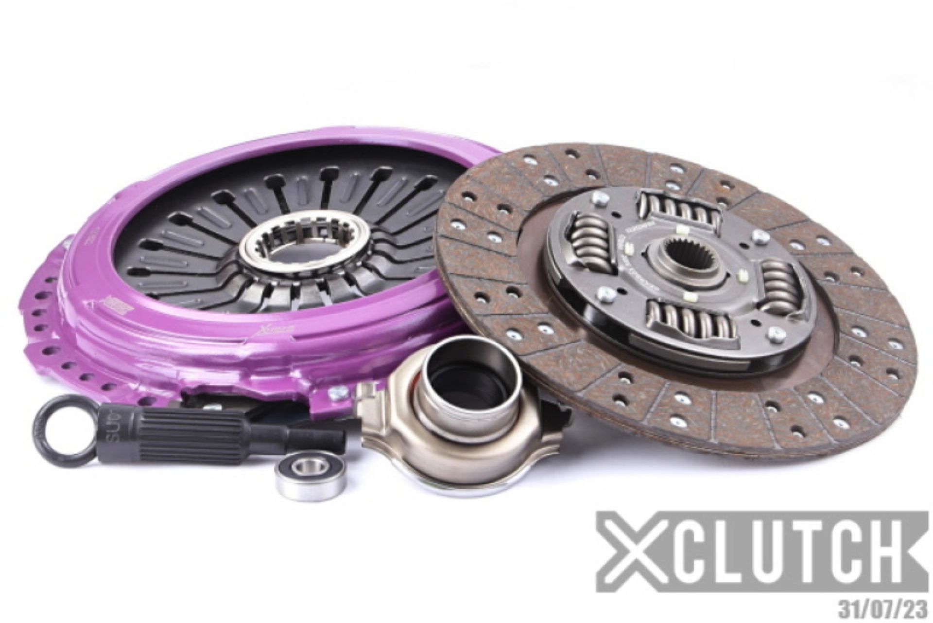 Picture of XClutch 15-21 Subaru WRX STi Base 2-5L Stage 1 Steel Backed Organic Clutch Kit