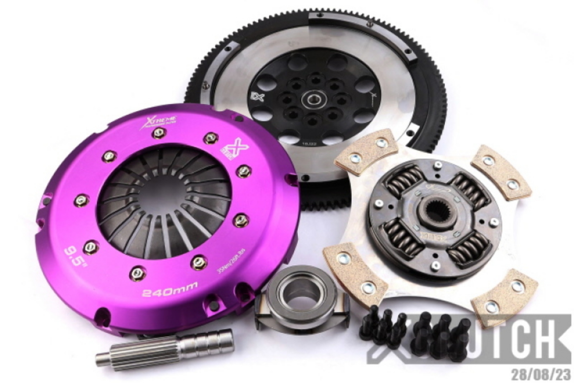 Picture of XClutch 18-21 Subaru WRX Base 2-0L Stage 2R Extra HD Sprung Ceramic Clutch Kit