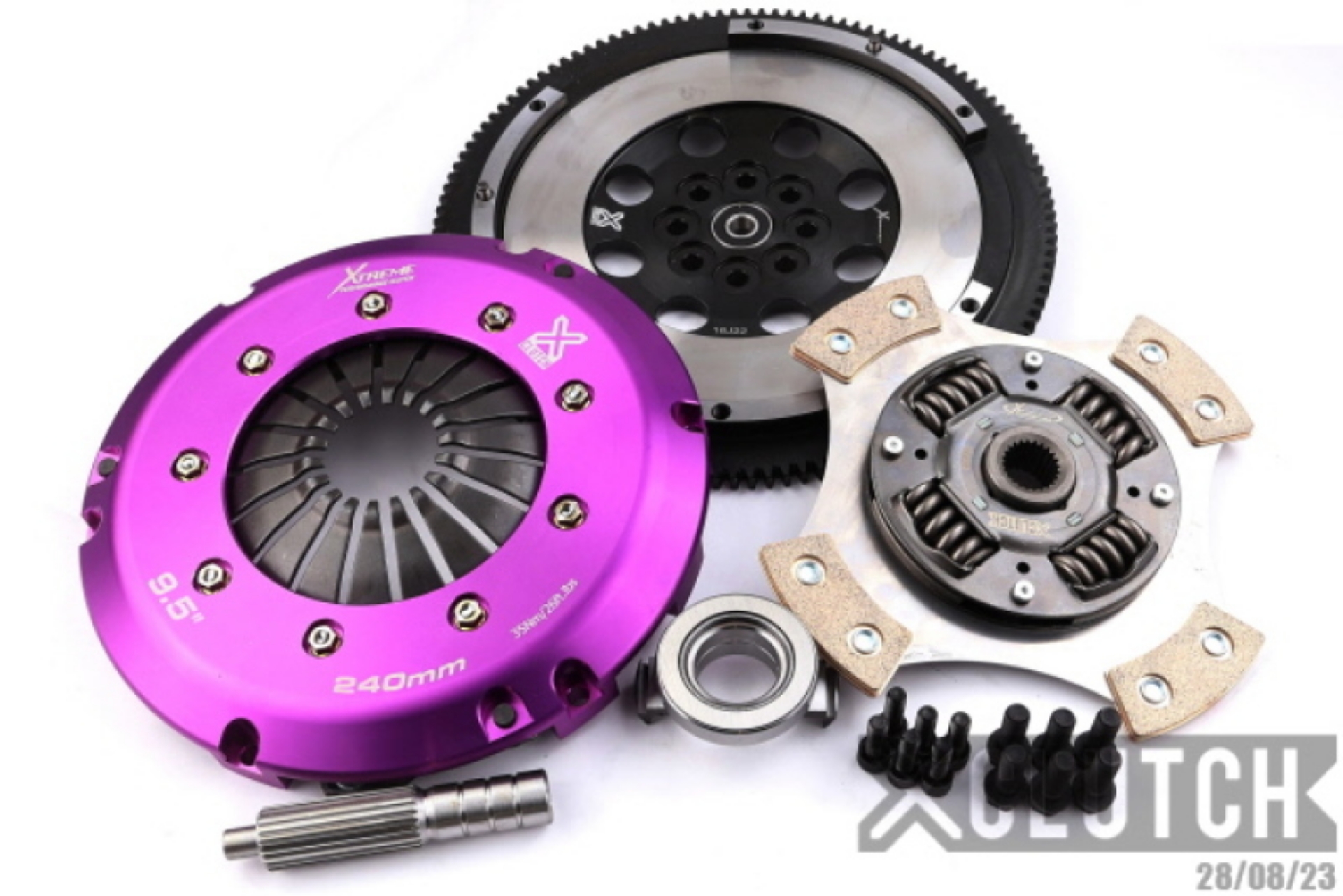 Picture of XClutch 13-20 Subaru BRZ TS 2-0L Stage 2R Extra HD Sprung Ceramic Clutch Kit
