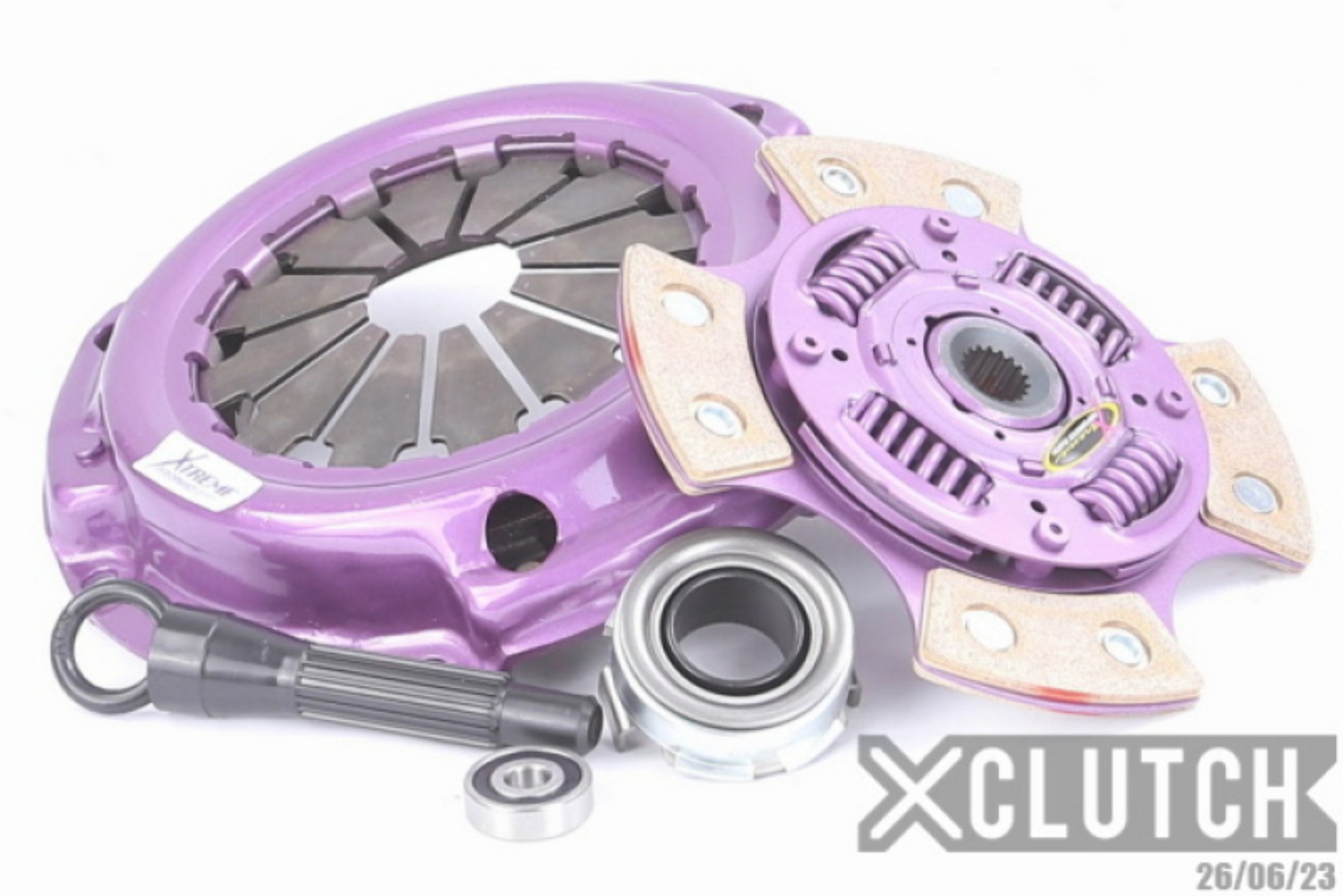 Picture of XClutch 89-01 Suzuki Swift S 1-3L Stage 2R Extra HD Sprung Ceramic Clutch Kit
