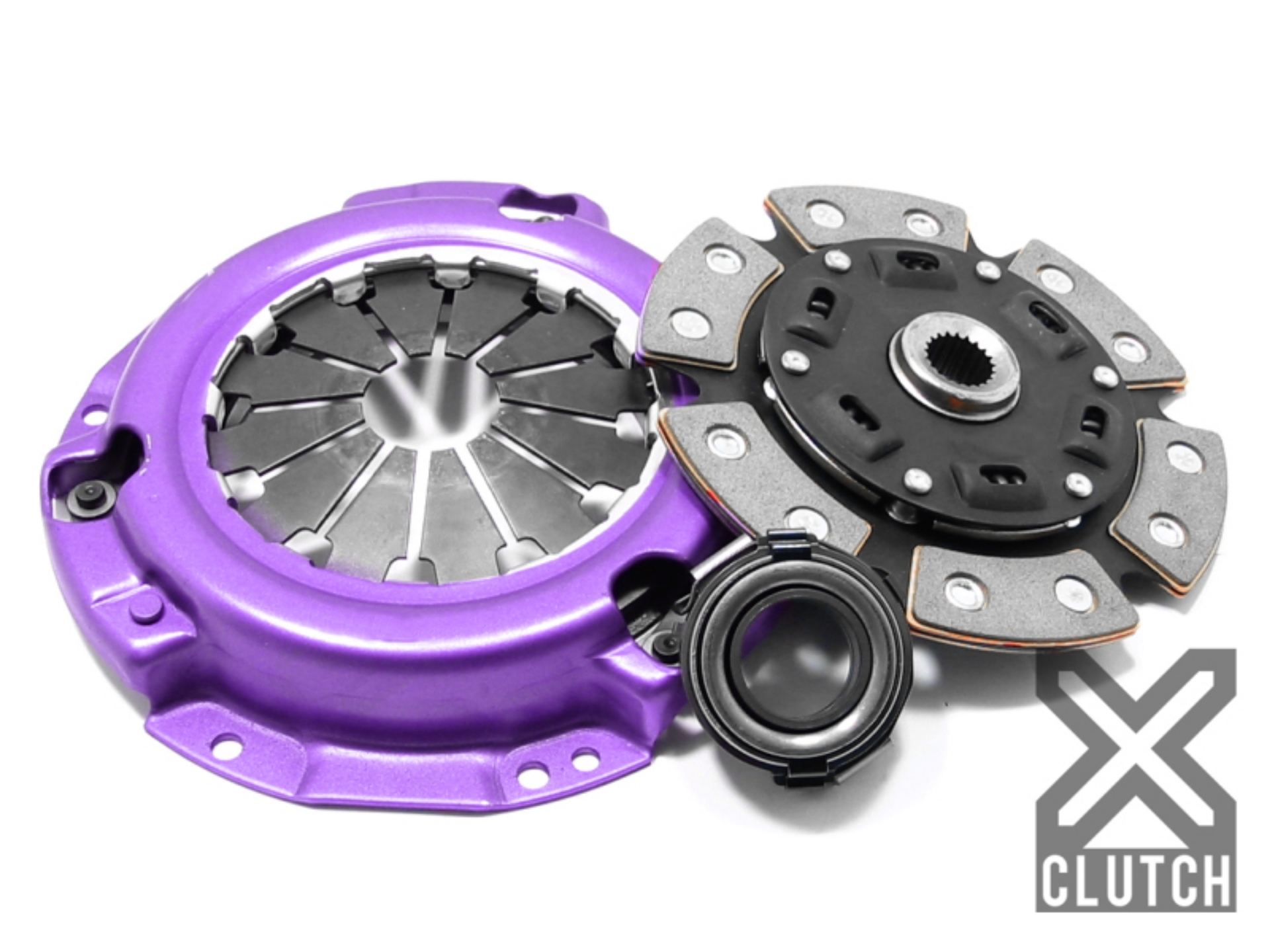Picture of XClutch 85-88 Chevrolet Nova CL 1-6L Stage 2R Extra HD Sprung Ceramic Clutch Kit