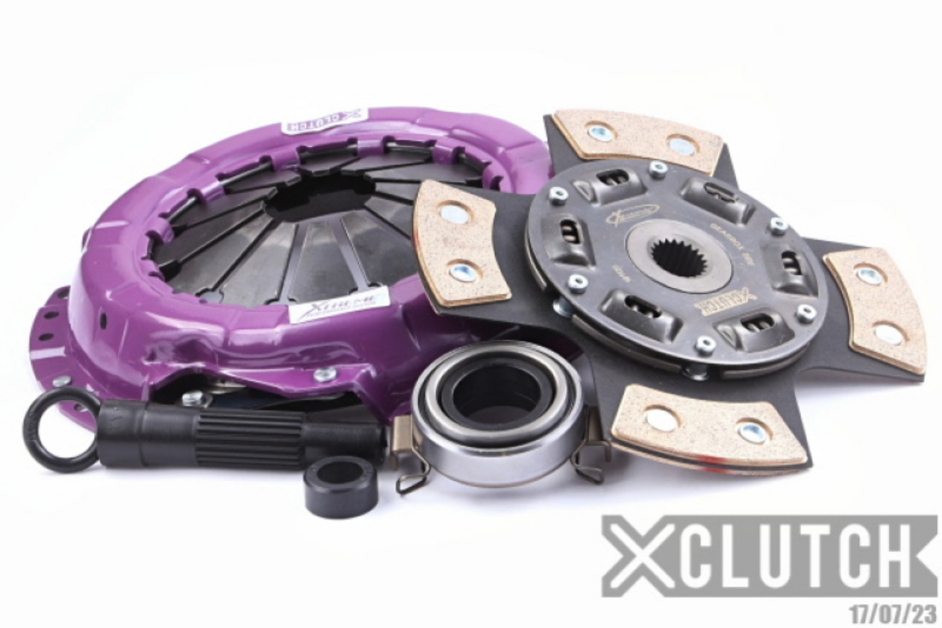 Picture of XClutch 98-02 Chevrolet Prizm LSi 1-6L Stage 2R Extra HD Sprung Ceramic Clutch Kit