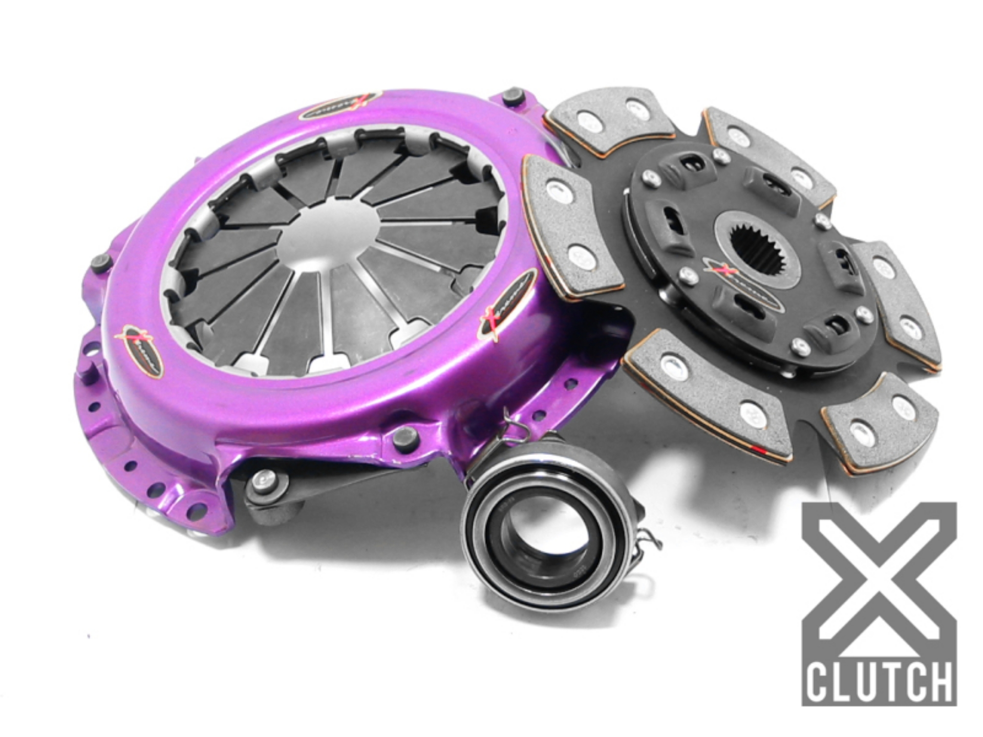 Picture of XClutch 88-91 Toyota Corolla GTS 1-6L Stage 2 Sprung Ceramic Clutch Kit