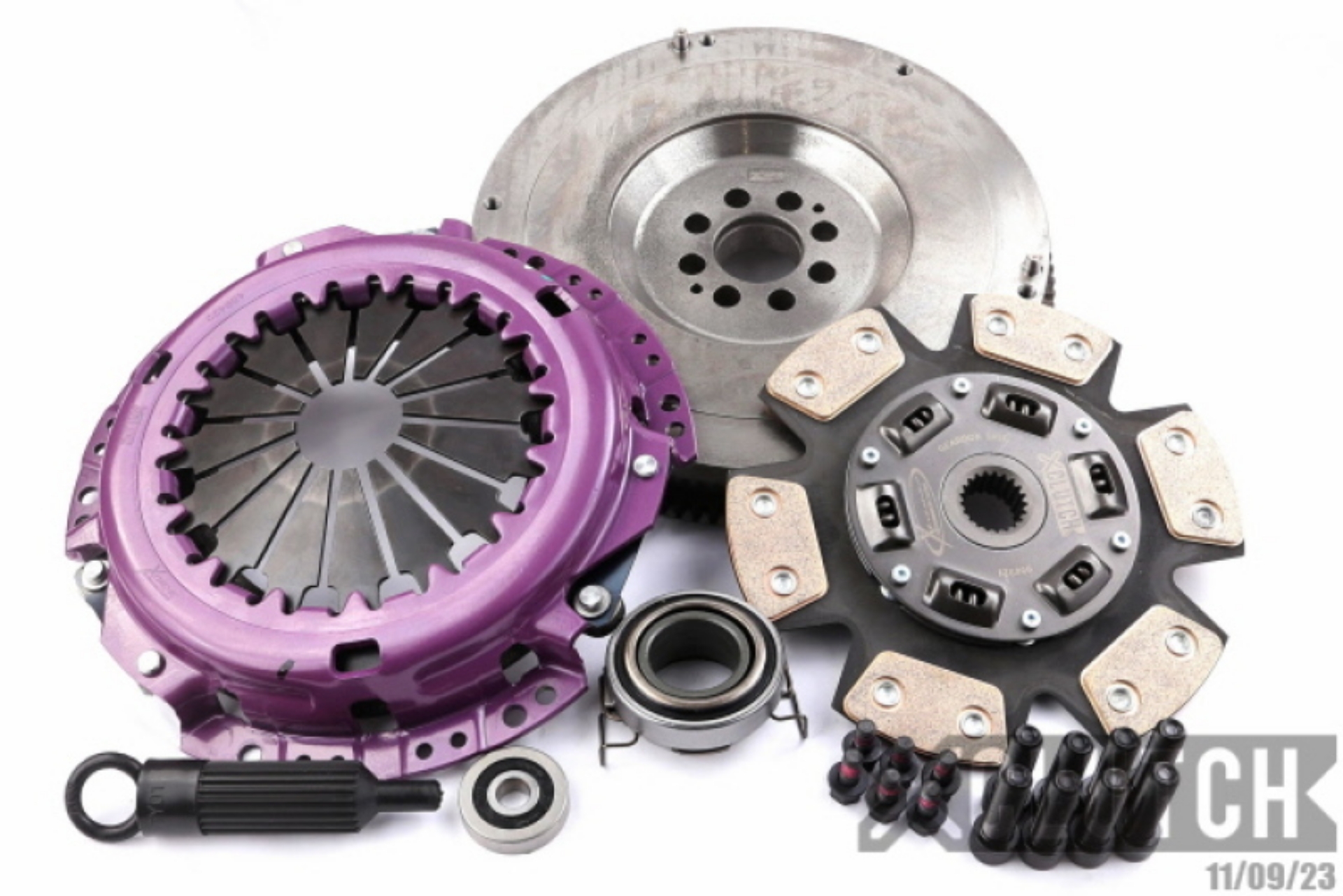 Picture of XClutch 99-05 Lexus IS200 Base 2-0L Stage 2R Extra HD Sprung Ceramic Clutch Kit