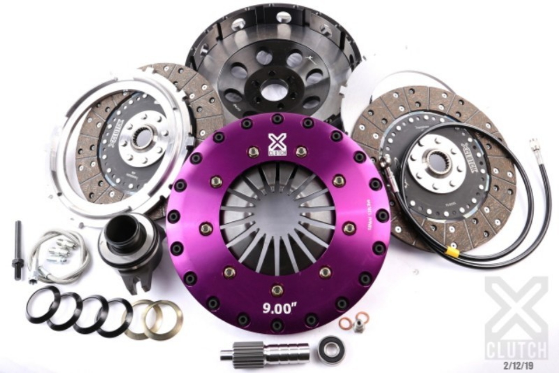 Picture of XClutch 86-92 Toyota Supra Base 3-0L 9in Twin Solid Organic Clutch Kit