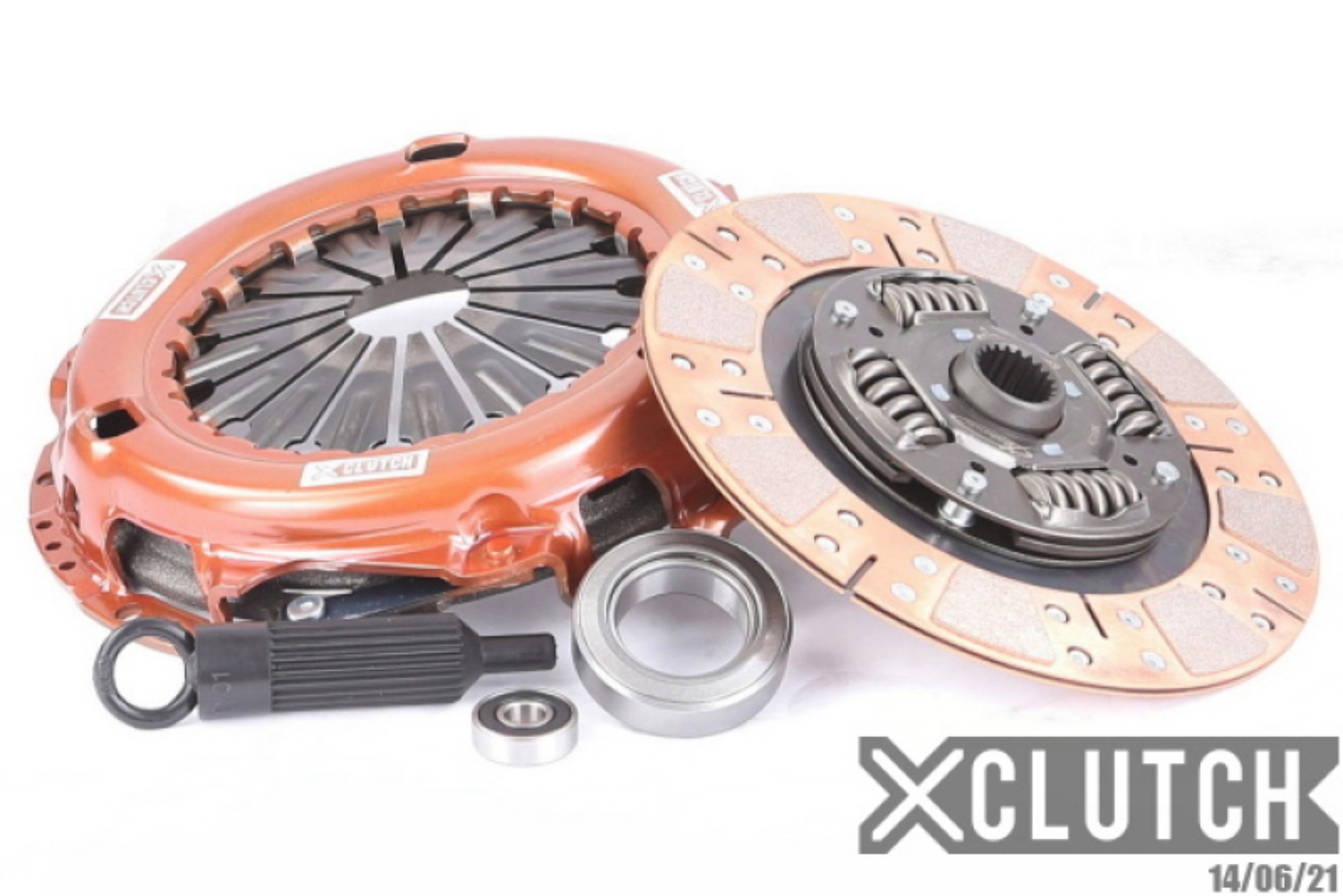 Picture of XClutch 1988 Toyota 4Runner SR5 2-4L Stage 2 Cushioned Ceramic Clutch Kit