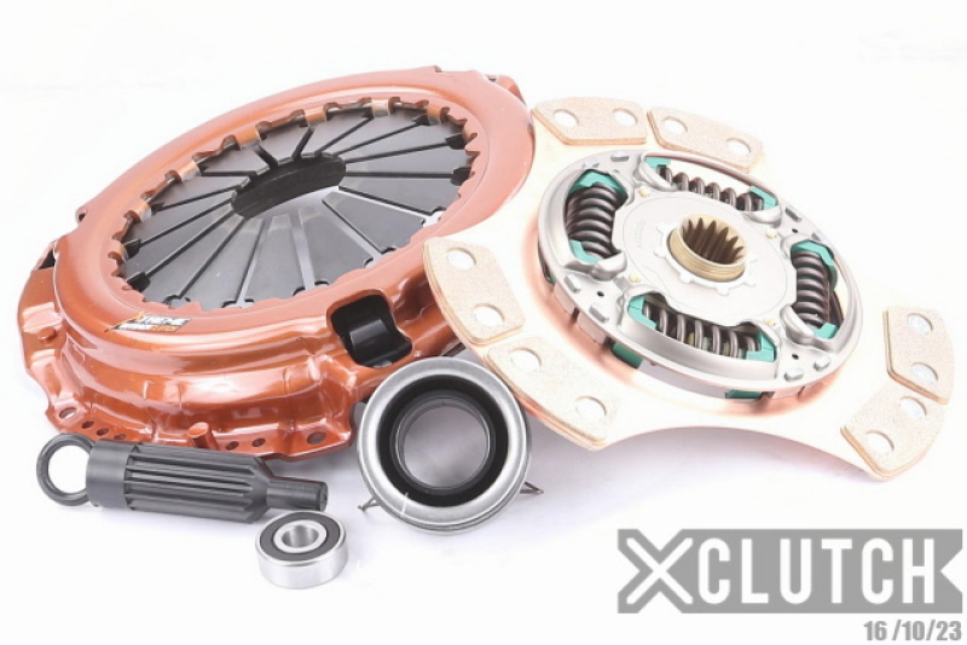 Picture of XClutch 93-97 Toyota Land Cruiser Base 4-5L Stage 2 Sprung Ceramic Clutch Kit