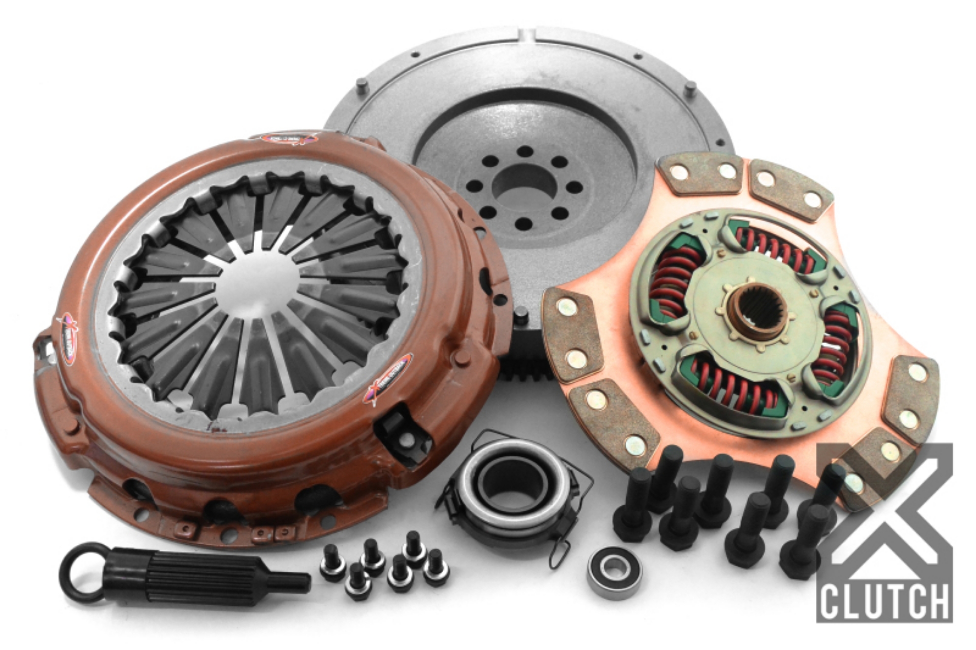 Picture of XClutch 16-18 Toyota Hilux Base 2-4L Stage 2 Sprung Ceramic Clutch Kit