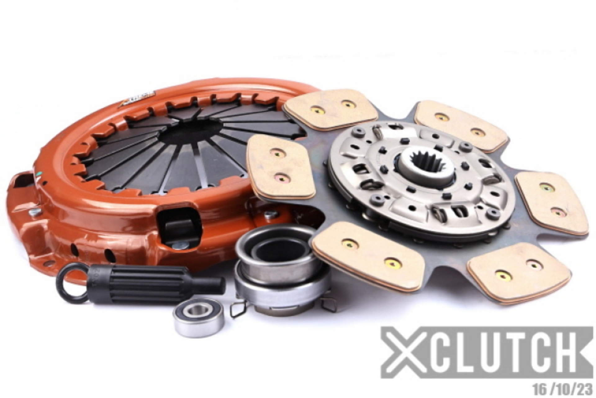 Picture of XClutch 93-95 Toyota Land Cruiser Base 4-5L Stage 2 Sprung Ceramic Clutch Kit