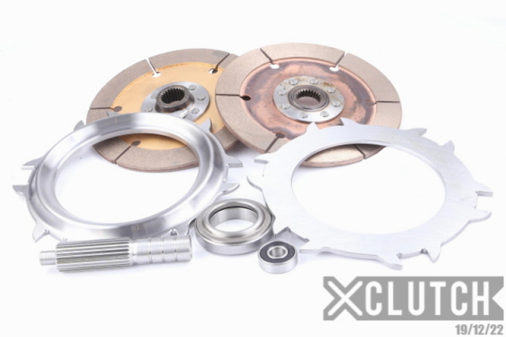 Picture of XClutch Subaru 7-25in Twin Solid Ceramic Multi-Disc Service Pack