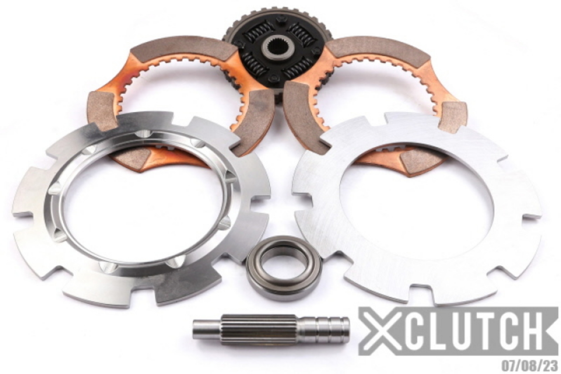 Picture of XClutch Nissan 8in Twin Sprung Ceramic Multi-Disc Service Pack