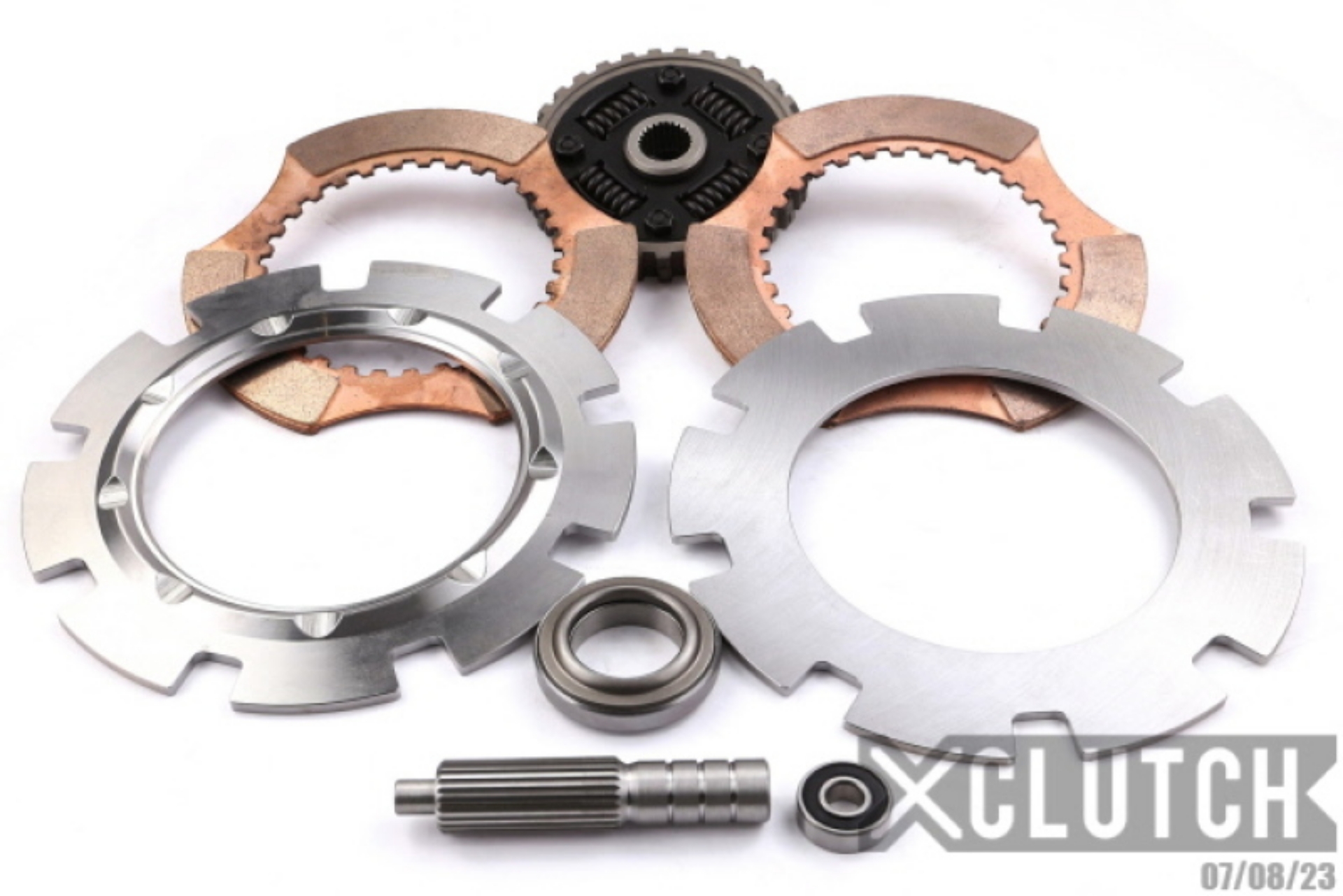 Picture of XClutch Subaru 8in Twin Sprung Ceramic Multi-Disc Service Pack