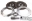 Picture of XClutch BMW 9in Twin Solid Organic Multi-Disc Service Pack