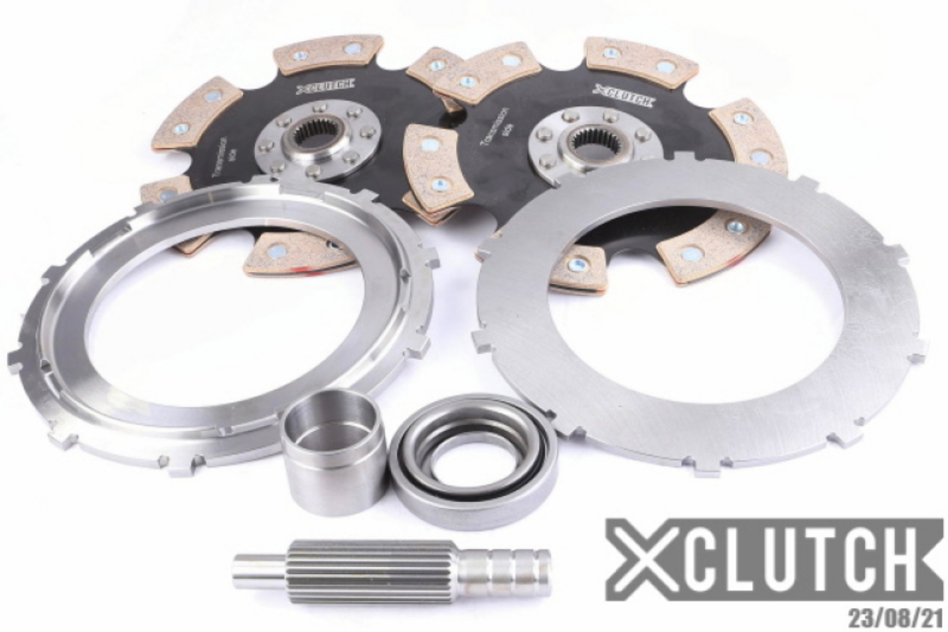 Picture of XClutch 9in Twin Solid Ceramic Multi-Disc Service Pack