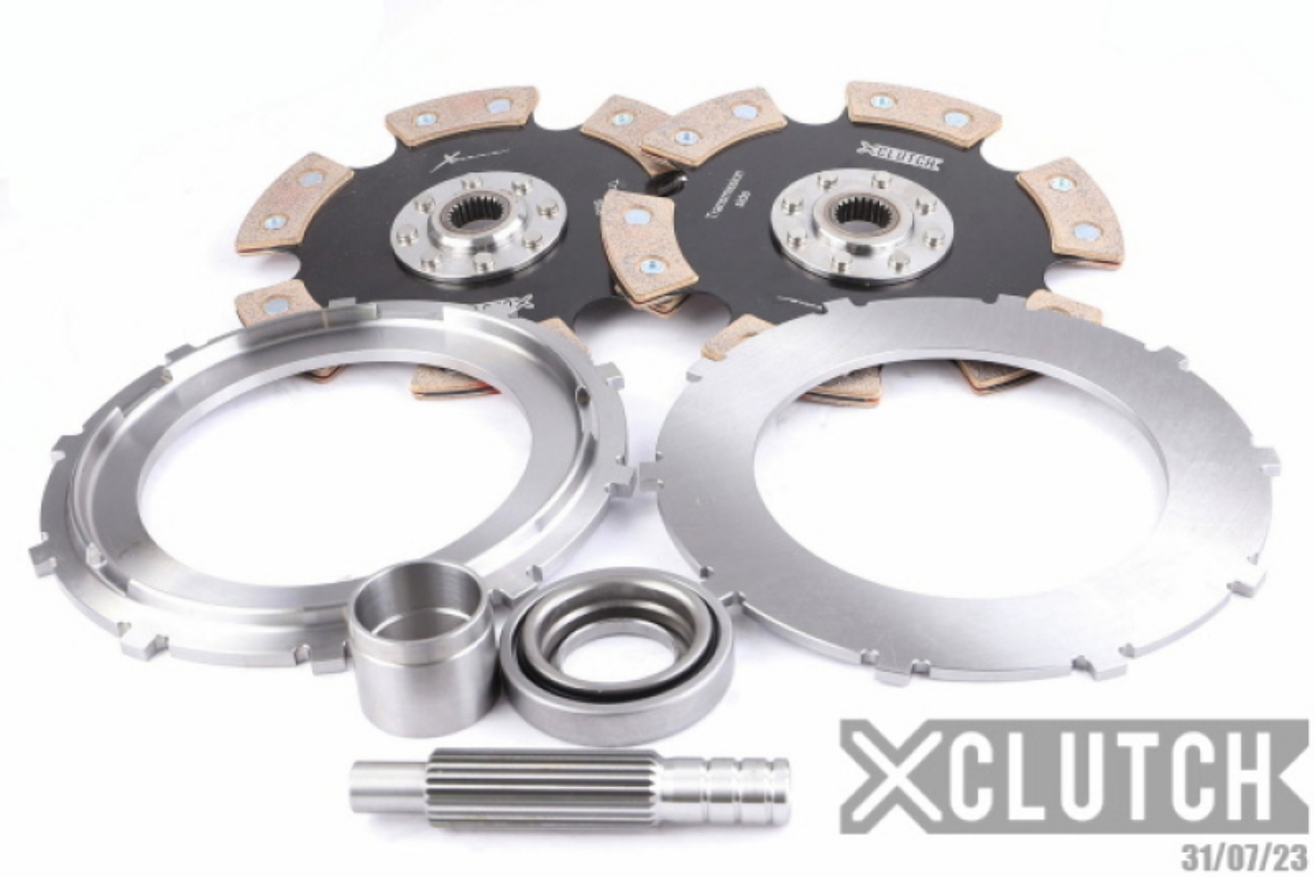 Picture of XClutch Ford 9in Twin Solid Ceramic Multi-Disc Service Pack