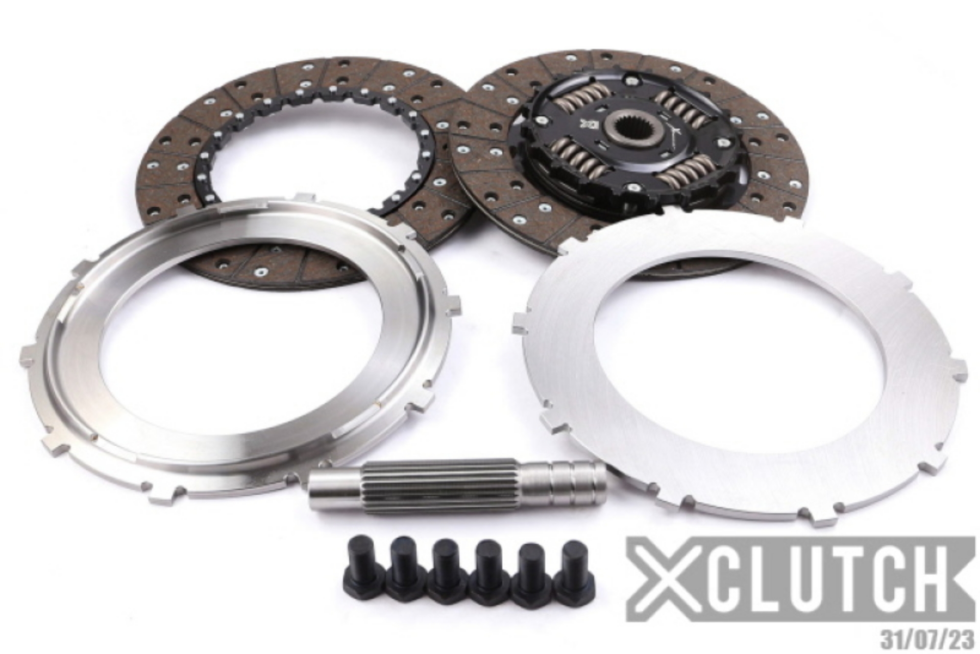 Picture of XClutch Ford 9in Twin Sprung Organic Multi-Disc Service Pack