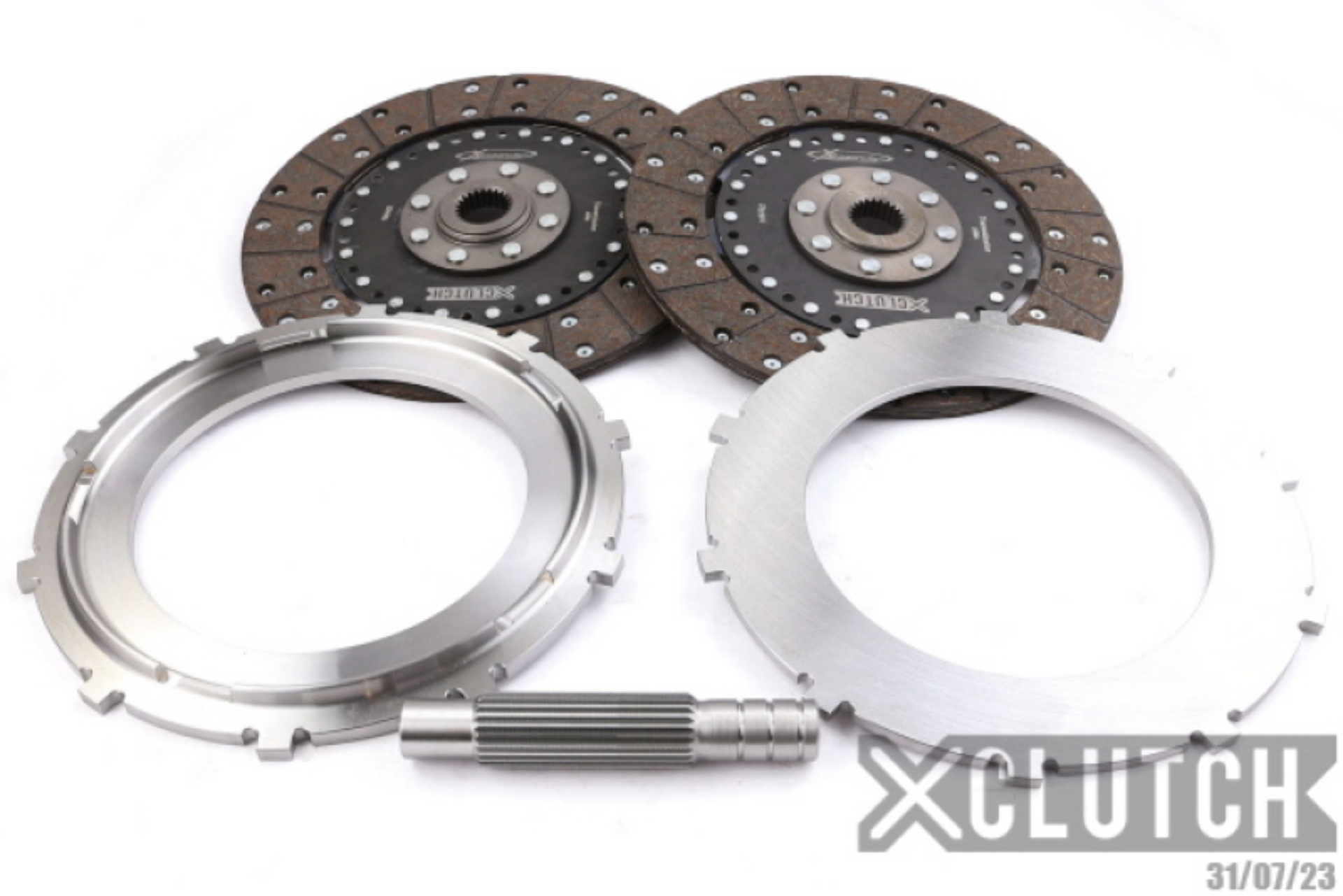 Picture of XClutch Ford 9in Twin Solid Organic Multi-Disc Service Pack