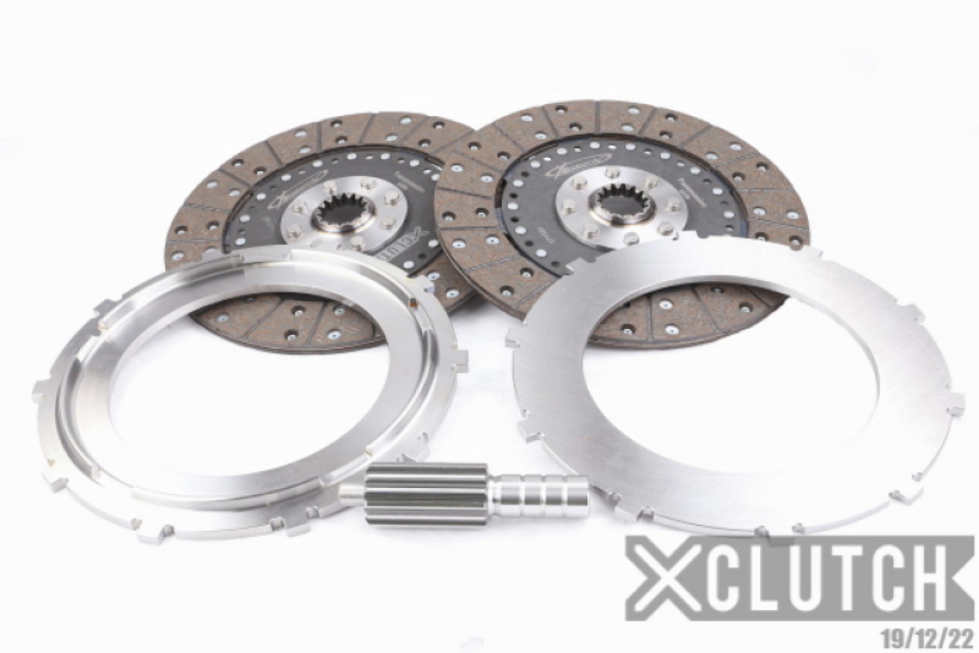 Picture of XClutch Toyota 9in Twin Solid Organic Multi-Disc Service Pack