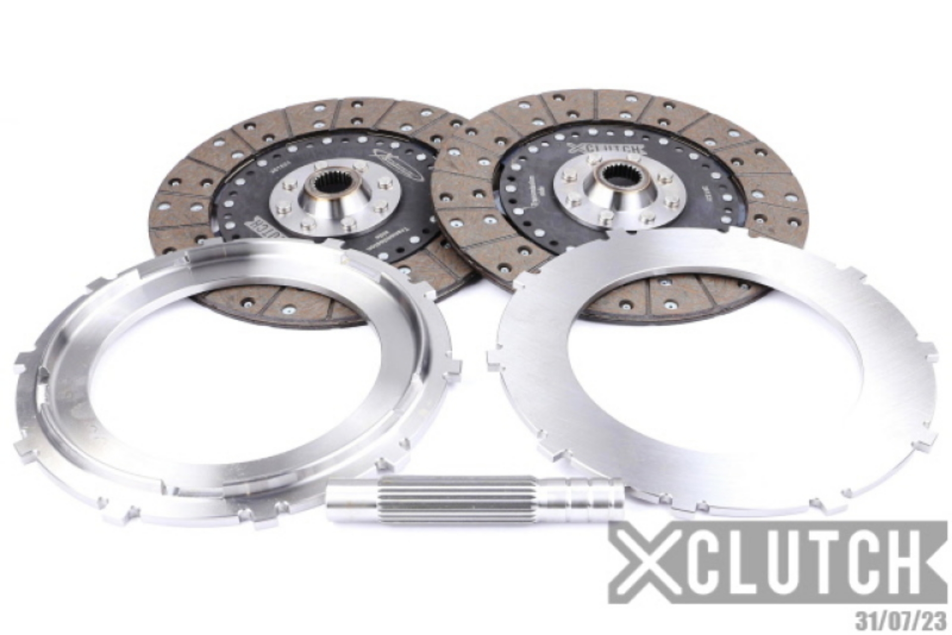 Picture of XClutch Volkswagen 9in Twin Solid Organic Multi-Disc Service Pack