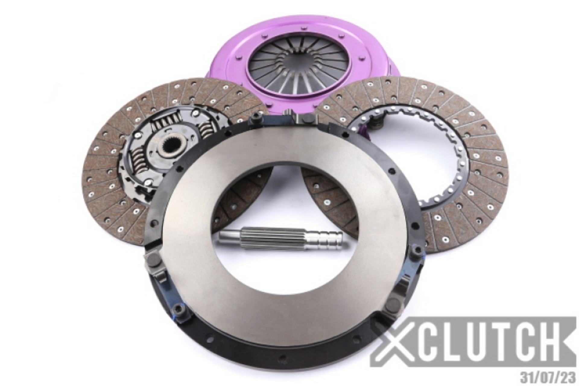 Picture of XClutch Ford 10-5in Twin Sprung Organic Multi-Disc Service Pack