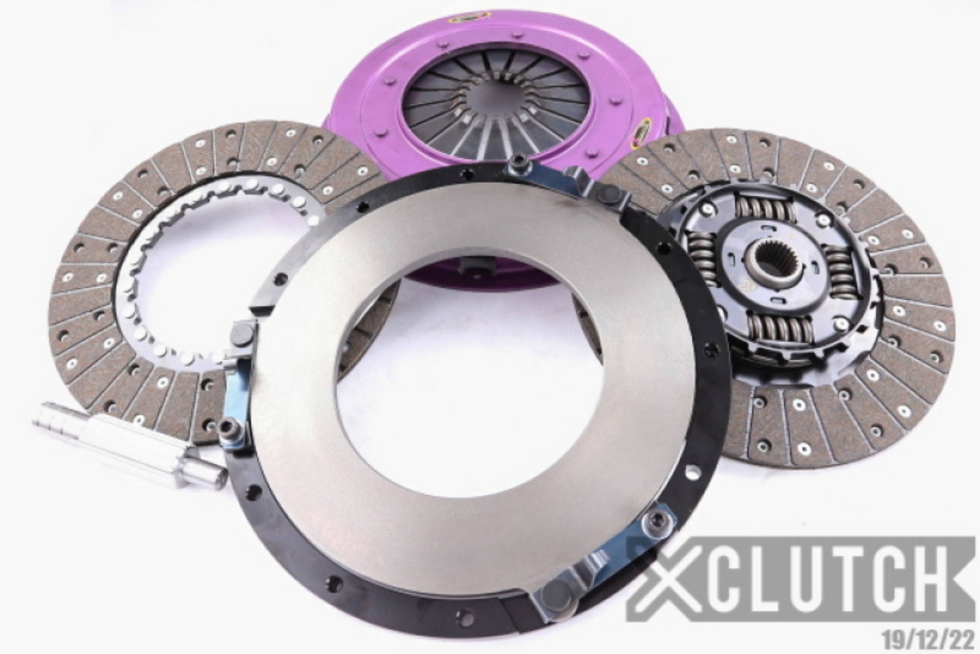 Picture of XClutch GM 10-5in Twin Sprung Organic Multi-Disc Service Pack