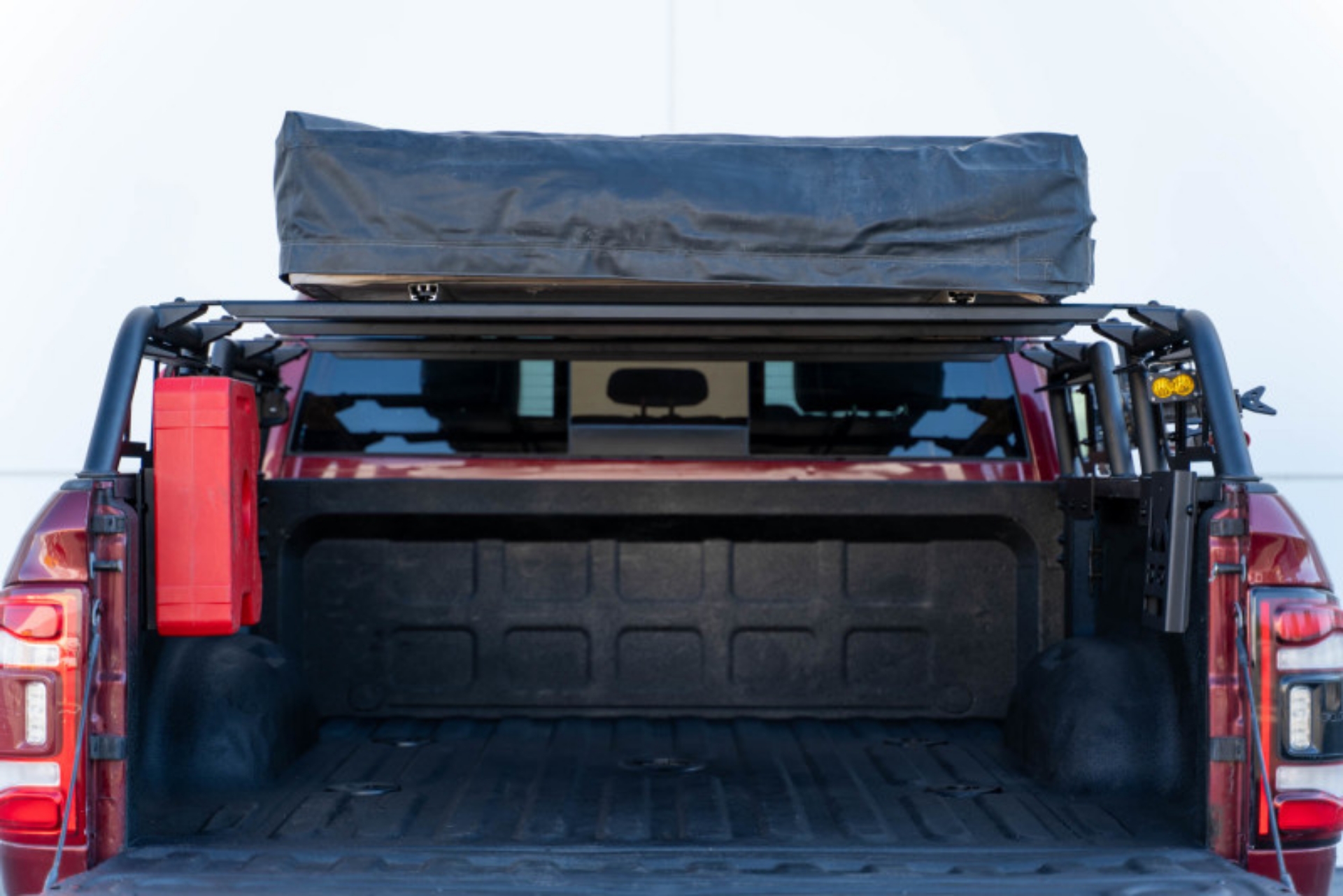 Picture of DV8 Offroad 07-23 Toyota Tundra - 09-23 Ford F150 Raptor MTO Series Bed Rack -  2pc Adj