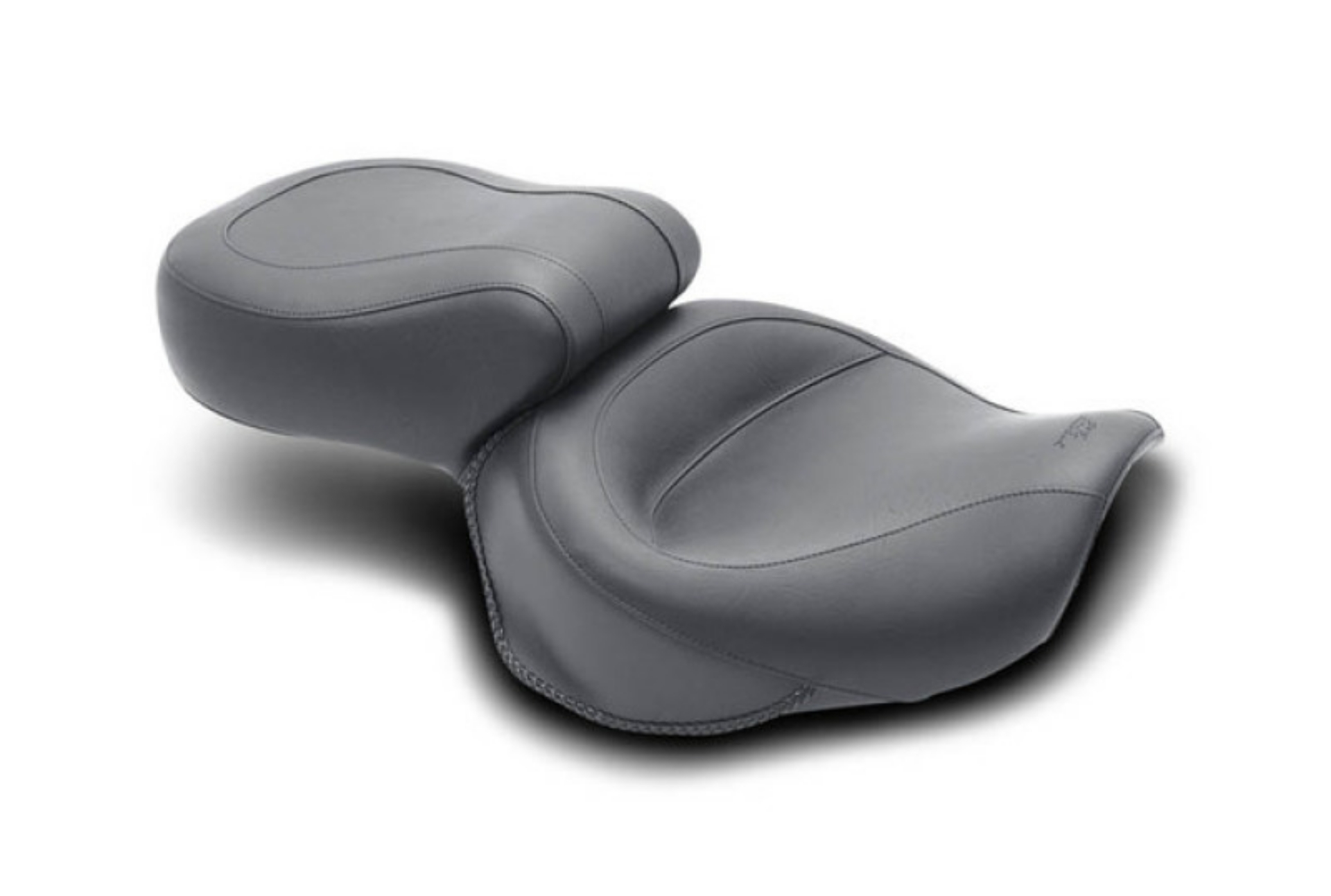 Picture of Mustang 00-08 Honda VT1100 Sabre,97-08 Spirit,87-97 Shadow,95-01 Ace Touring 1PC Seat - Black
