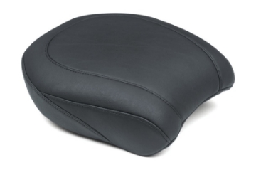 Picture of Mustang 14-17 Harley Fat Bob Wide Tripper Passenger Seat - Black