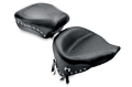 Picture of Mustang 84-06 Harley Standard Rear Tire Wide Touring Passenger Seat w-Studs- Black