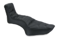 Picture of Mustang 04-21 Harley Sportster Throwback 1PC Seat - Black