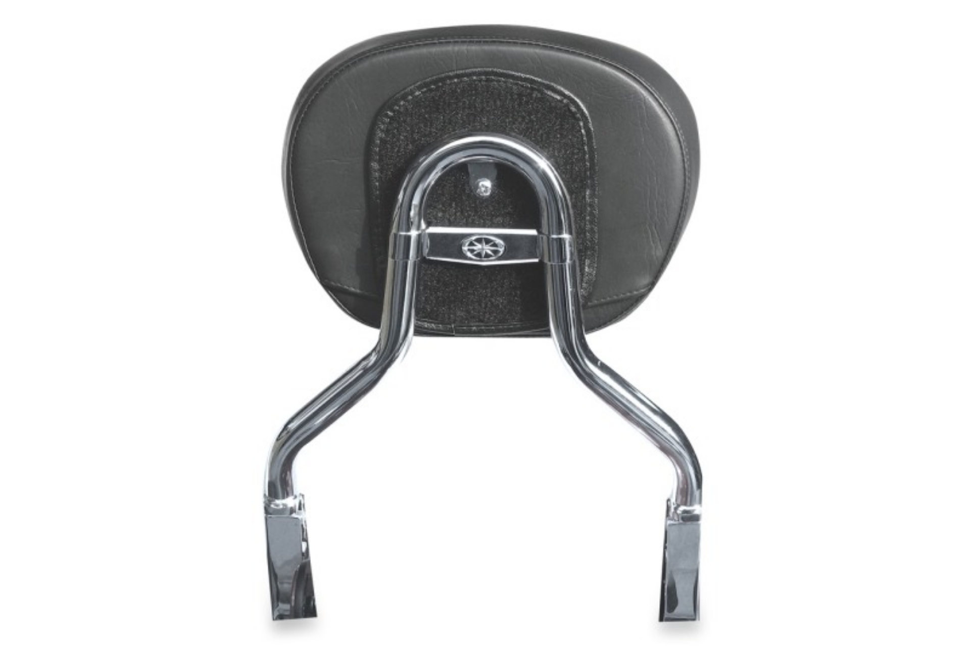 Picture of Mustang Yamaha Cruiser Accessories Sissy Bar Pad 12 inch x 9 inch - Black