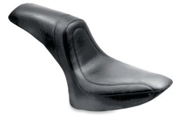 Picture of Mustang 84-06 Harley Standard Rear Tire Fastback 1PC Seat - Black