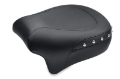 Picture of Mustang 08-21 Harley Electra Glide,Rd Glide,Rd King,Str Glide Pass Seat13-5wide-Studs - Black