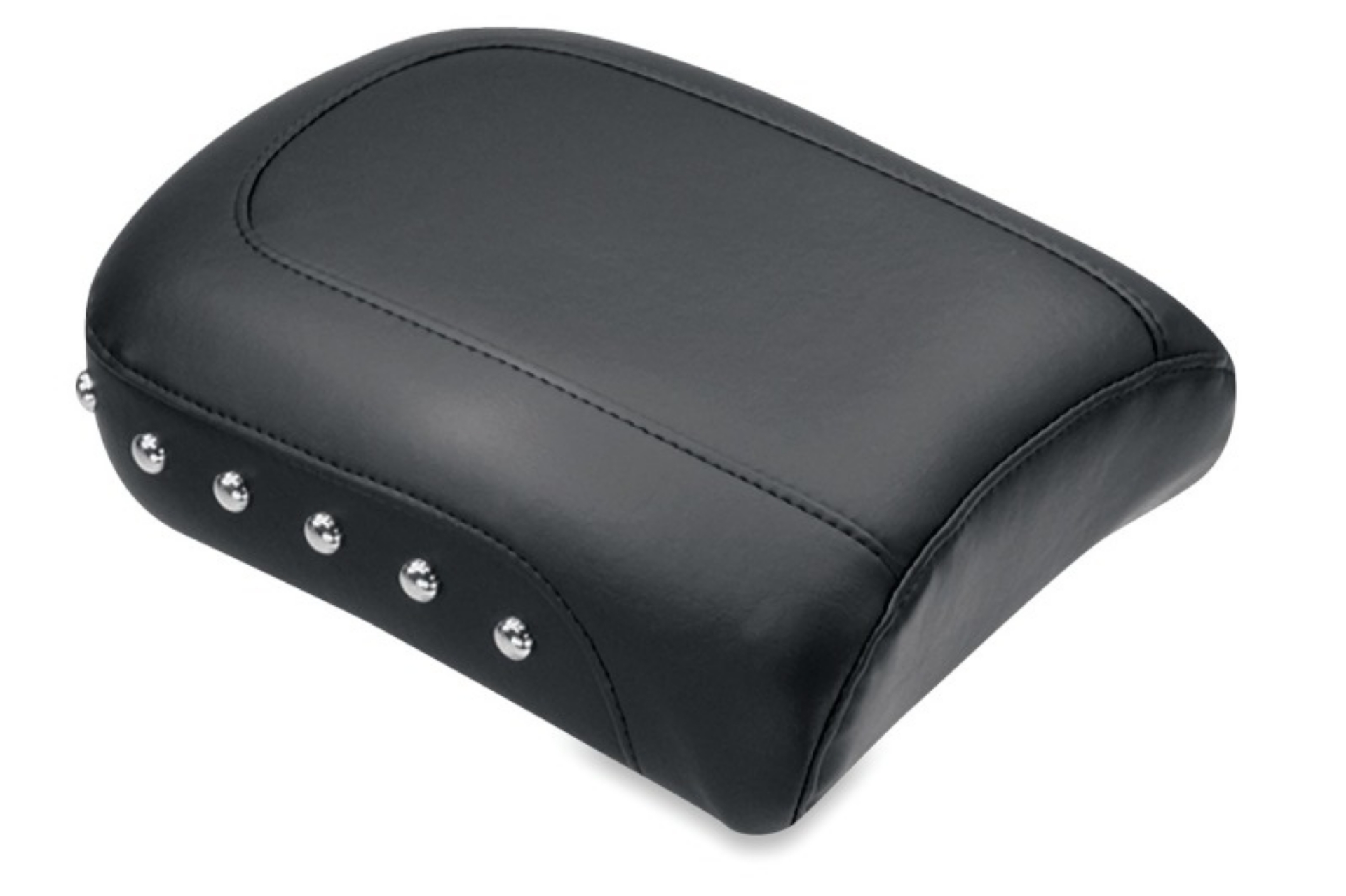 Picture of Mustang 08-21 Harley Electra Glide,Rd Glide,Rd King,Str Glide Pass Seat8-5wide w-Studs - Black