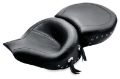 Picture of Mustang 94-96 Harley Road King Standard Touring 1PC Seat w-Black Pearl Studs - Black