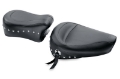 Picture of Mustang 82-03 Harley Sportster Standard Touring Passenger Seat w-Studs - Black